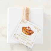 Vintager Homemade Pie Square Hang Tag Geschenkanhänger (Beispiel)