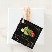 Vintager Homemade Salsa Square Hang Tag Geschenkanhänger (Beispiel)