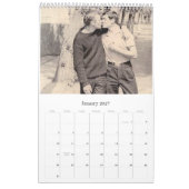 Vintager Homosexuell-Kalender Kalender (Jan 2027)