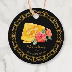 Vintager Honeycomb-Hibiskus Infanterie Honey Hang  Geschenkanhänger