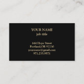 Vintager Honigwabenbiene BeeKeeper Honey Apairist Visitenkarte (Rückseite)