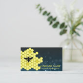 Vintager Honigwabenbiene BeeKeeper Honey Apairist Visitenkarte (Stehend Vorderseite)