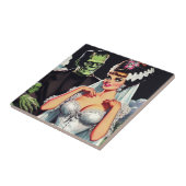Vintager Horror Bride Fliese (Seite)