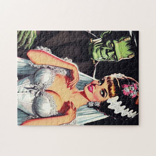 Vintager Horror Bride Puzzle (Horizontal)