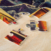 Vintager Horror Mummy Girl Puzzle (Seite)