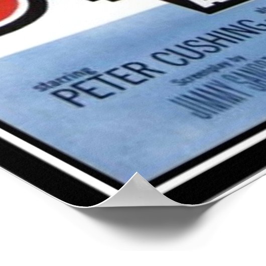 VINTAGER HORROR - POSTER (Ecke)