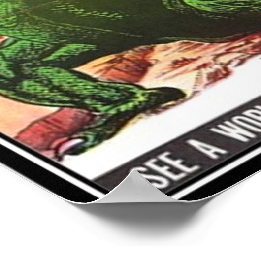 VINTAGER HORROR - POSTER (Ecke)