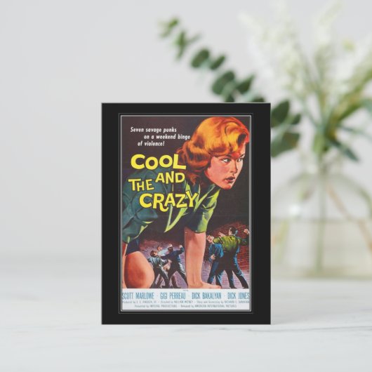 VINTAGER HORROR - POSTKARTE (Stehend Vorderseite)