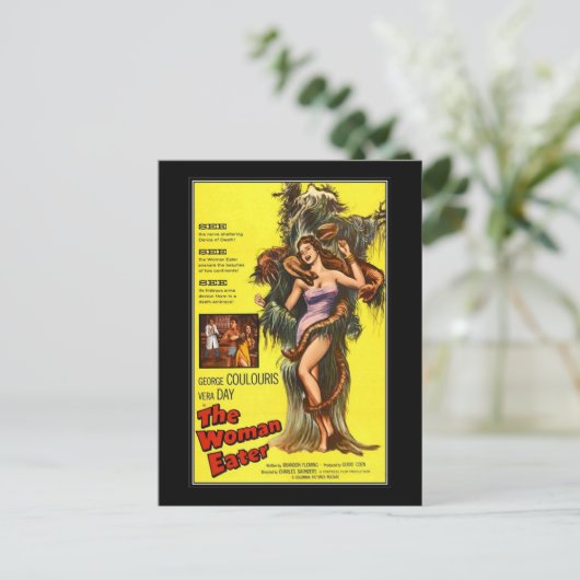 Vintager Horror - Postkarte (Stehend Vorderseite)