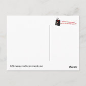 Vintager Horror - Postkarte (Rückseite)