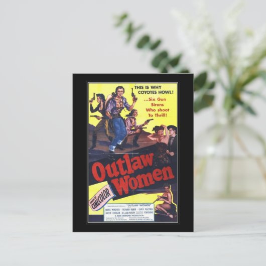 VINTAGER HORROR - POSTKARTE (Stehend Vorderseite)