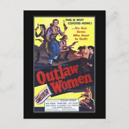 VINTAGER HORROR - POSTKARTE (Vorderseite)