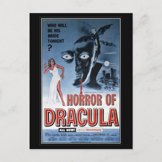 VINTAGER HORROR - POSTKARTE (Vorderseite)