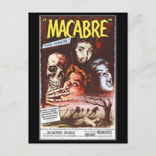 Vintager Horror - Postkarte