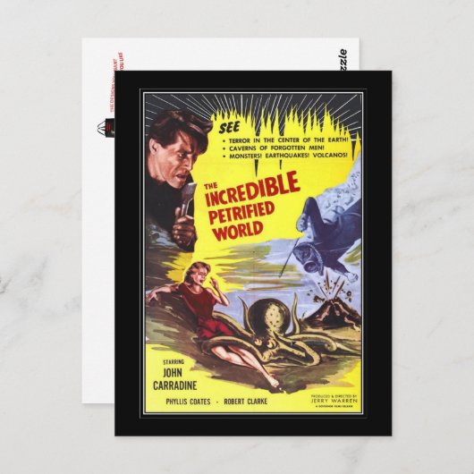 Vintager Horror - Postkarte (Vorne/Hinten)