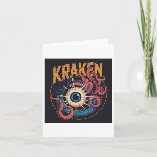 Vintager Horror Sticker2 Karte (Vorderseite)