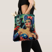 Vintager Horror Vampire Girl Tasche (Von Nahem)