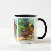 Vintager Huhn-Druck