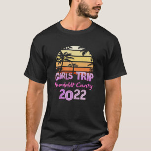 Vintager HUMBOLDT LANDKREIS Alle MÄDCHEN - REISE 2 T-Shirt