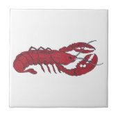 Vintager Hummer Fliese (Vorderseite)