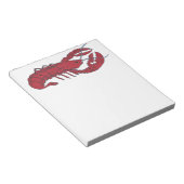 Vintager Hummer Notizblock (angewinkelt)