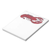 Vintager Hummer Notizblock (Rotiert)