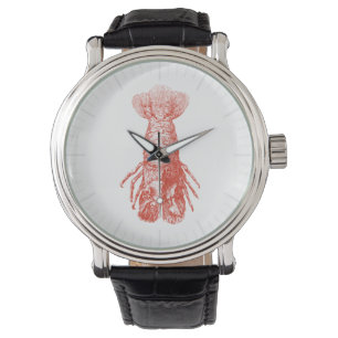 Vintager Hummer Scyllarus Arctus Armbanduhr
