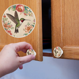 Vintager Hummingvogel Keramikknauf