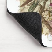 Vintager Hummingvogel Mousepad (Ecke)