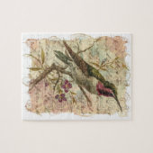 Vintager Hummingvogel Puzzle (Horizontal)