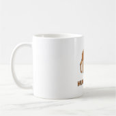 VINTAGER HUMP-TAGKAMMER KAFFEETASSE (Links)