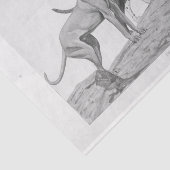 Vintager Hund Ephemera Decoupage Große Dänen Seidenpapier (Ausschnitt)