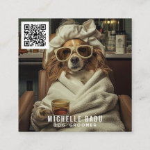 Vintager Hund Groomer