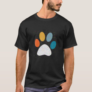 Vintager Hund Hundehund Pfosten Liebe Hund Pfosten T-Shirt