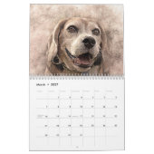 Vintager Hundekalender 2023 Kalender (Mär 2027)