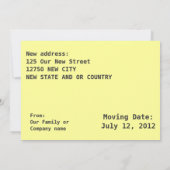 Vintager Hundekarren Wir bewegen uns Ankündigung (Rückseite)