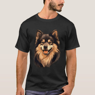 Vintager Hundestil T-Shirt