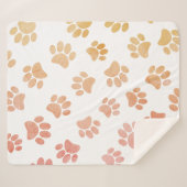 Vintager Hundetext Sherpadecke (Vorderseite (Horizontal))