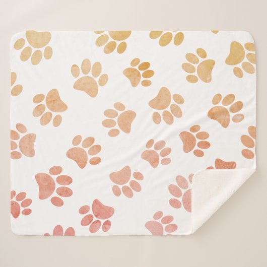 Vintager Hundetext Sherpadecke (Vorderseite (Horizontal))