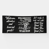 Vintager Hunger Relief Fundraiser Banner (Horizontal)