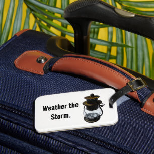 Vintager Hurrikan Lantern Wilderness Camping Kunst Gepäckanhänger