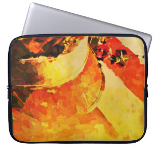 Vintager Hut, Fahne, Medaillengewölbe - Laptop-Sie Laptopschutzhülle