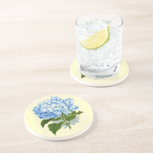 Vintager Hydrangea Untersetzer (Seite)