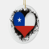 Vintager i-Liebe-Chile Keramikornament (Rechts)