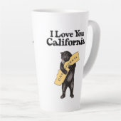 Vintager "I Liebe You, California Bear" Milchtasse (Rechte Ecke)