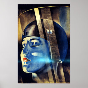 Vintager Iconic Metropole-Film Poster