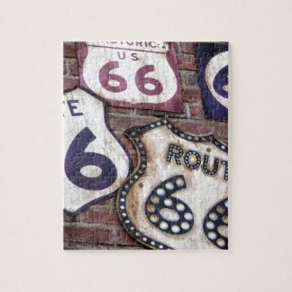 Vintager Iconic Weg 66 Puzzle