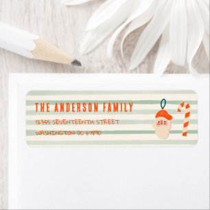 Vintager Illustrierter Doddle Address Fun
