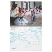 Vintager Impressionismus Ballet Art von Edgar Dega Kalender (Feb 2027)