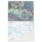 Vintager Impressionismus Ballet Art von Edgar Dega Kalender (Mär 2026)